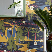 Load image into Gallery viewer, Flyttfrö Wallpaper in an interior setting