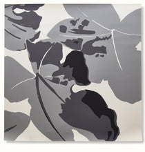 Load image into Gallery viewer, Fig Leaf Wallpaper by Peter Dunham - Gray on White
