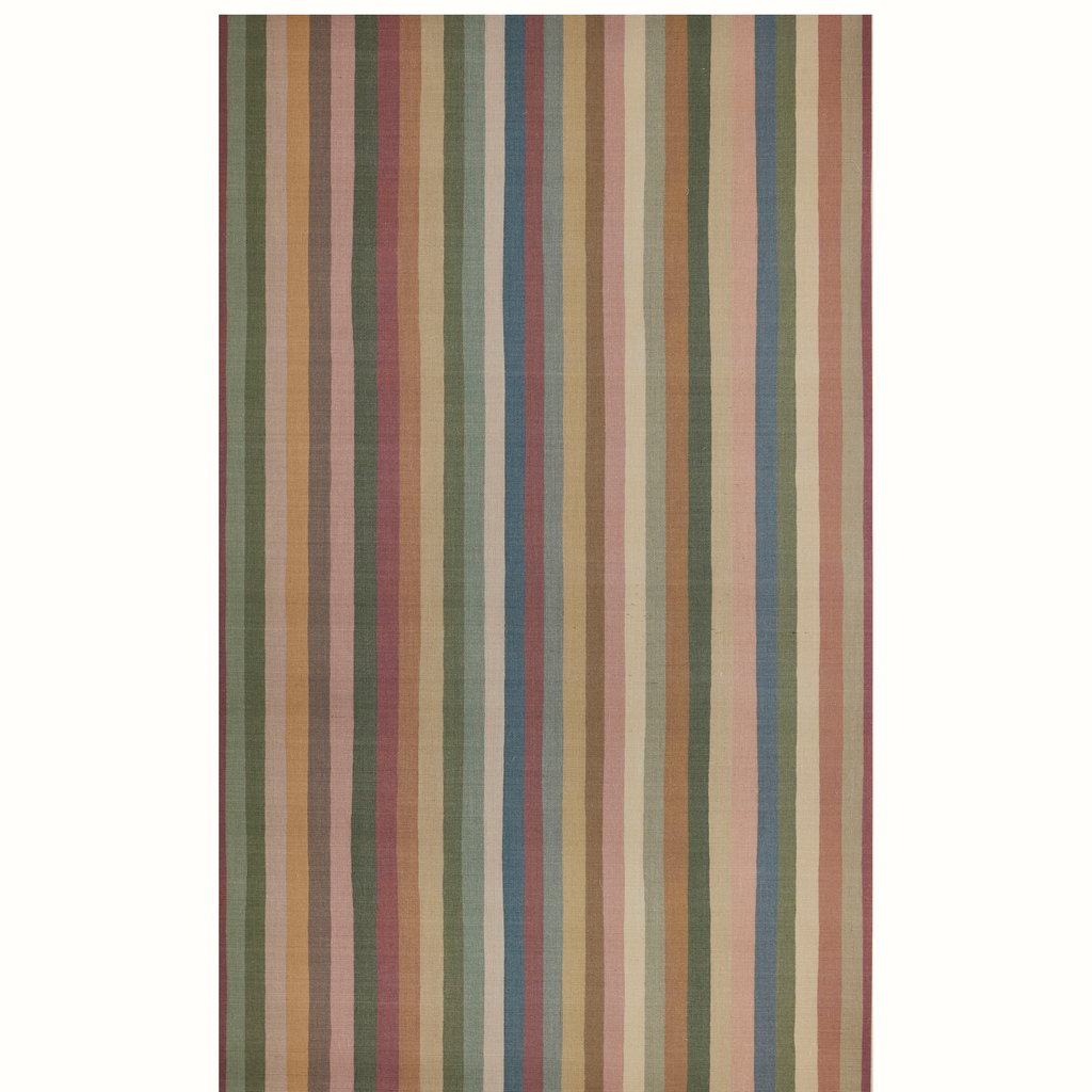 Jacob's Stripe Grasscloth Wallpaper by Peter Dunham