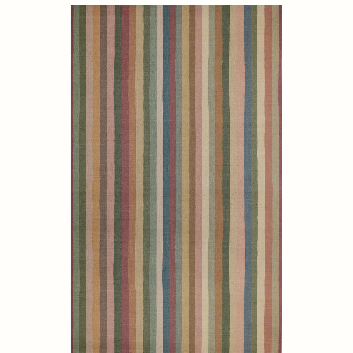 Jacob's Stripe Grasscloth Wallpaper by Peter Dunham