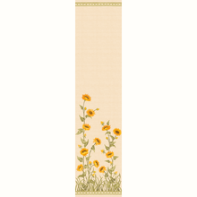 Load image into Gallery viewer, Sunflower Field Grasscloth Mural by Peter Dunham