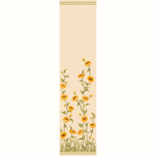 Load image into Gallery viewer, Sunflower Field Grasscloth Mural by Peter Dunham