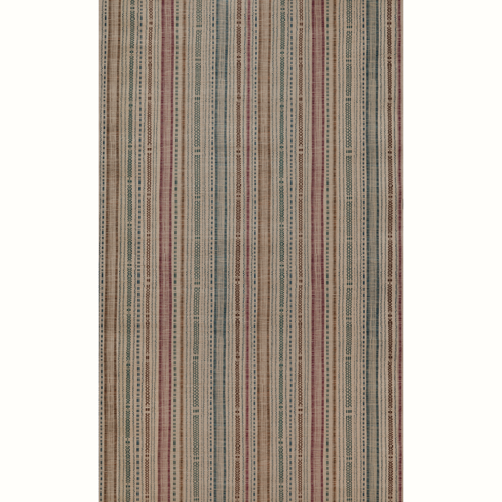 Timbuktu Grasscloth Wallpaper by Peter Dunham - Madder/Indigo