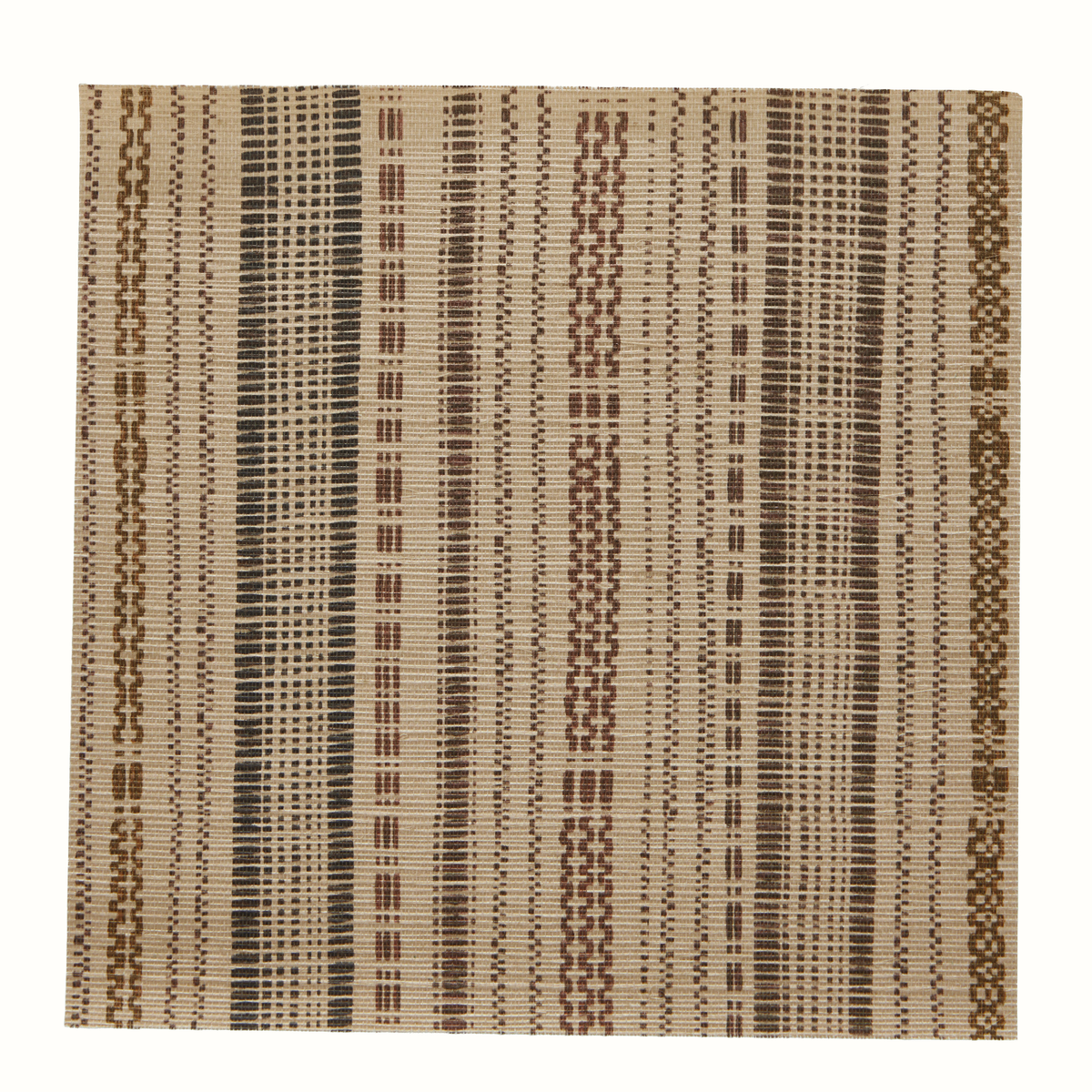 Timbuktu Grasscloth Wallpaper by Peter Dunham - Earthy Browns