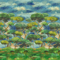 Matsu Grasscloth Mural