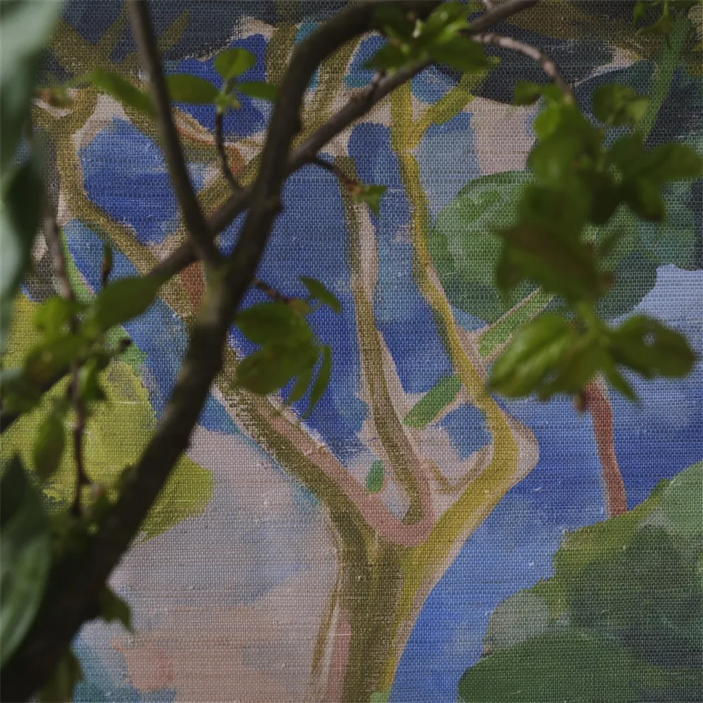 Matsu Grasscloth Mural