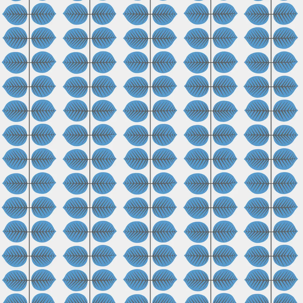 Berså Wallpaper - Blue