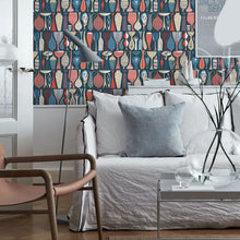 Load image into Gallery viewer, Pottery Wallpaper in an interior setting