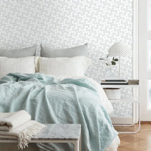 Load image into Gallery viewer, Vertigo Wallpaper in an interior setting