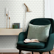 Load image into Gallery viewer, Trapez Wallpaper in an interior setting
