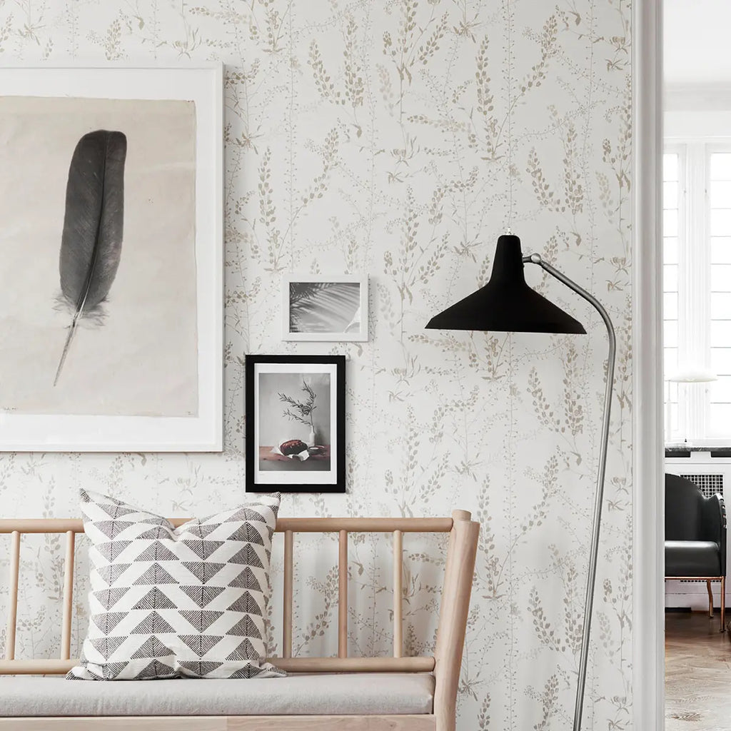 Bladranker Wallpaper in an interior setting