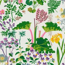 Load image into Gallery viewer, Rabarber Wallpaper - Ivory Multi