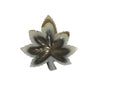 agate carved maple leaf dish