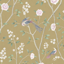 Load image into Gallery viewer, Paradise Birds Wallpaper - Gold