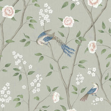 Load image into Gallery viewer, Paradise Birds Wallpaper - Mineral Shimmer