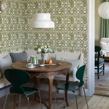 Load image into Gallery viewer, Fruktlåda Wallpaper in an interior setting