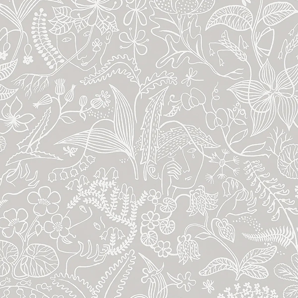 Grazia Wallpaper - Grey