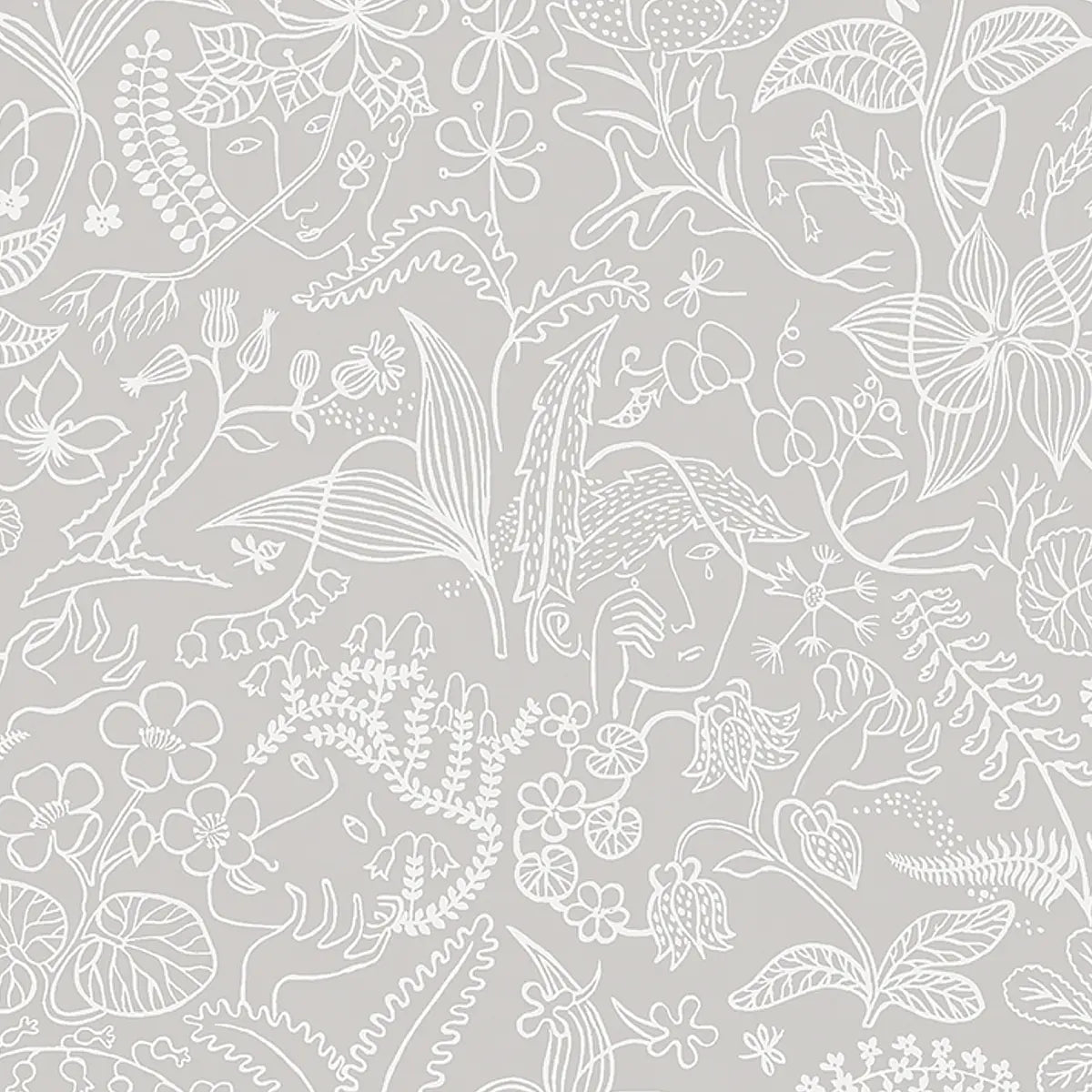 Grazia Wallpaper - Grey