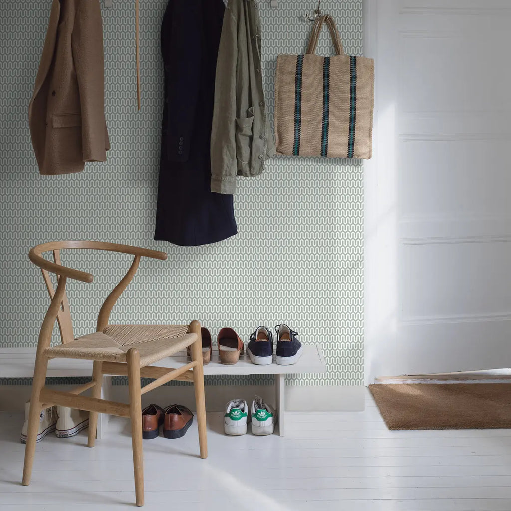 Ypsilon Wallpaper in an interior setting