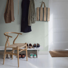 Load image into Gallery viewer, Ypsilon Wallpaper in an interior setting