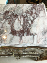 Load image into Gallery viewer, Louis XV antique chest with marble top