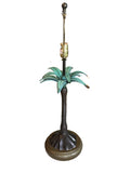 vintage style palm tree lamp