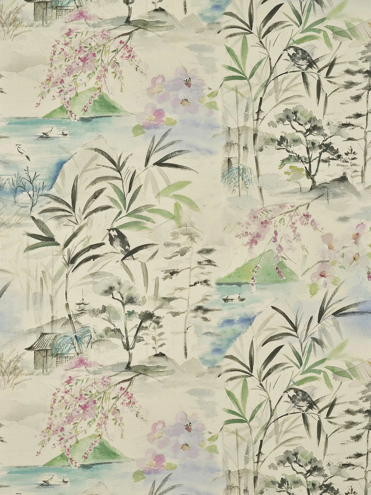 Oboshi wallpaper in Beige