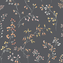 Load image into Gallery viewer, Gråäng Wallpaper - Charcoal