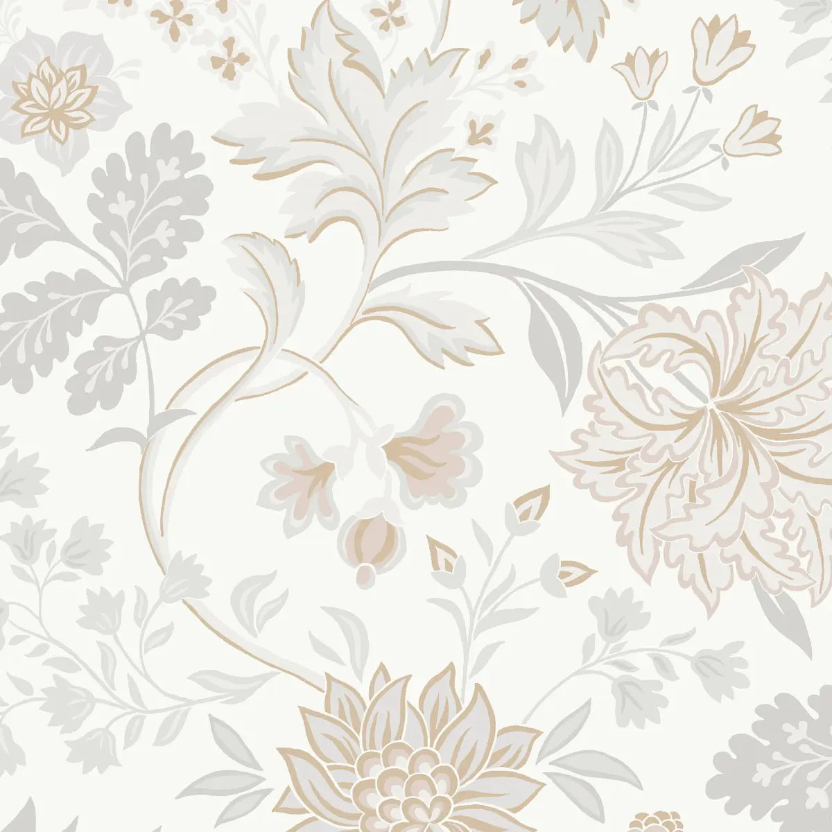 Alicia Wallpaper - Stone And Gold