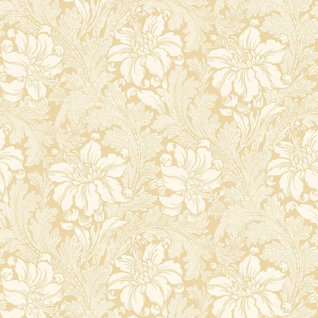 Acanthus Garden Wallpaper - Buttercup