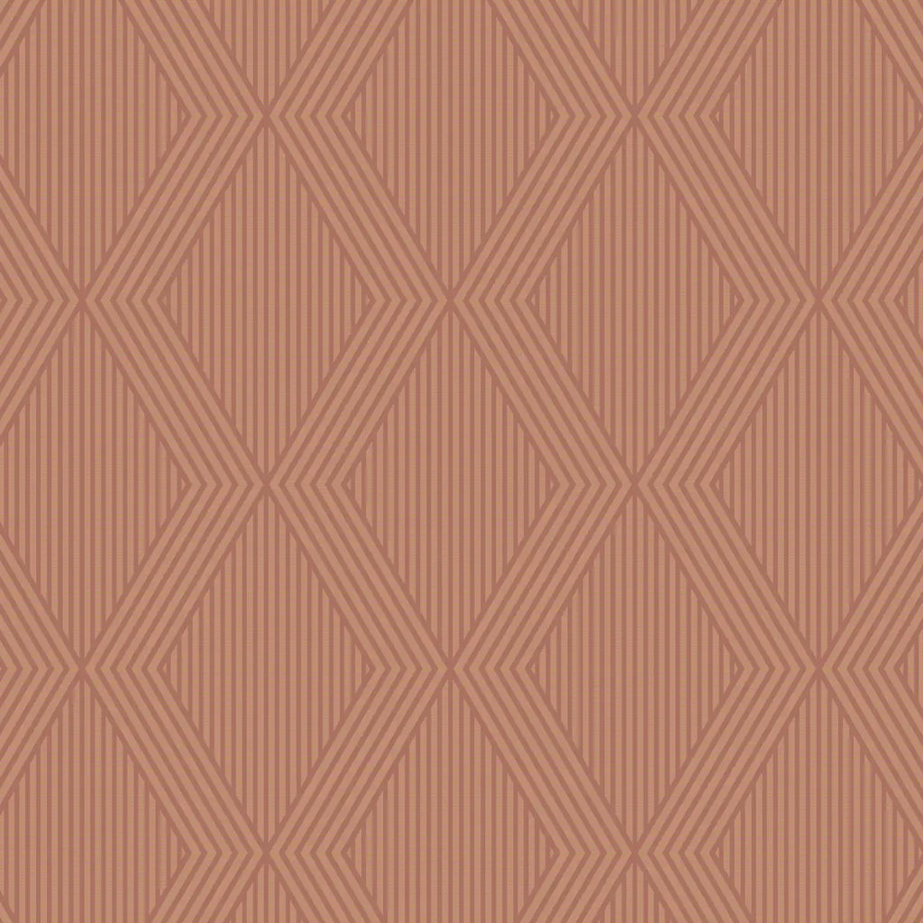 Garbo Wallpaper - Terracotta And Gold