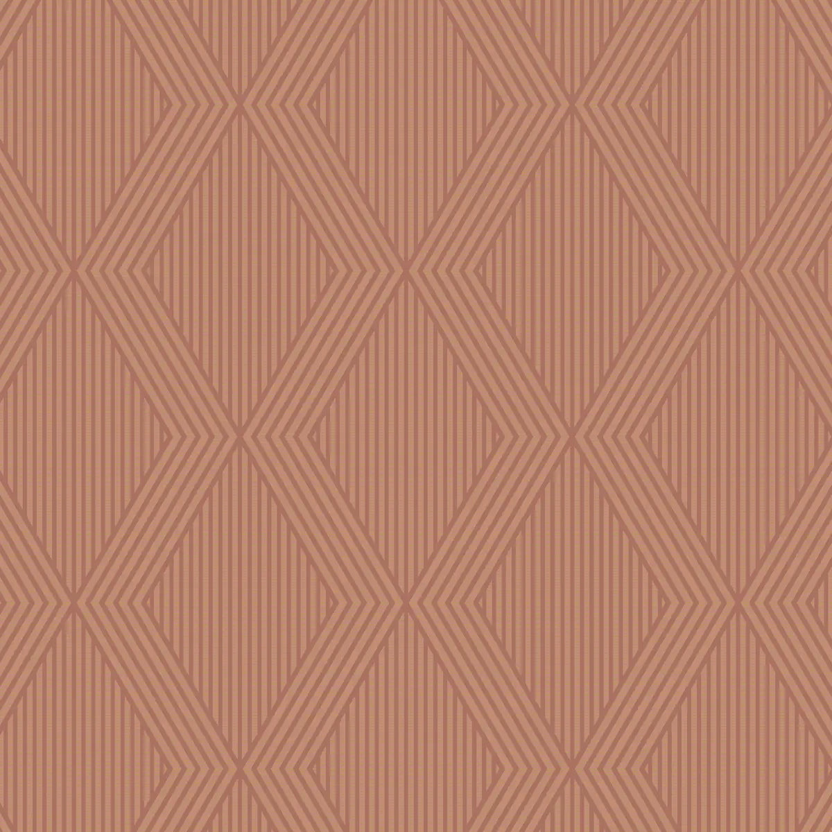 Garbo Wallpaper - Terracotta And Gold
