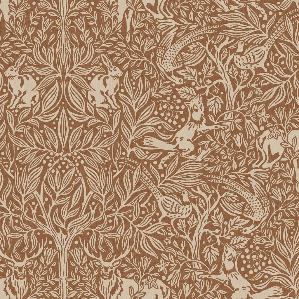 Under The Elder Tree Wallpaper - Rust