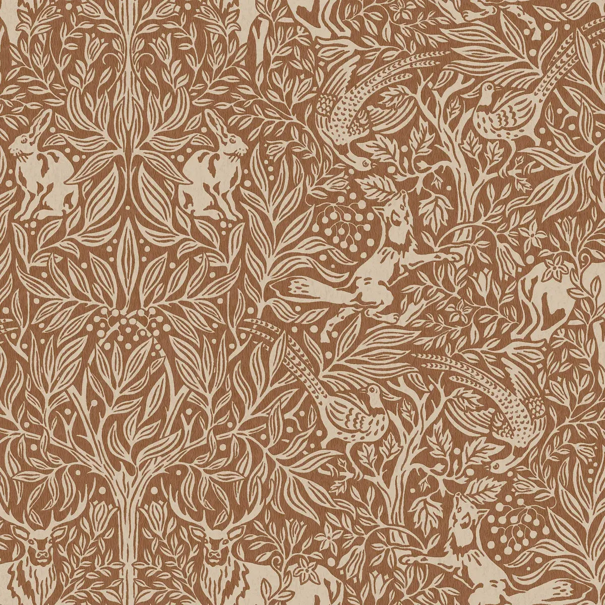 Under The Elder Tree Wallpaper - Rust