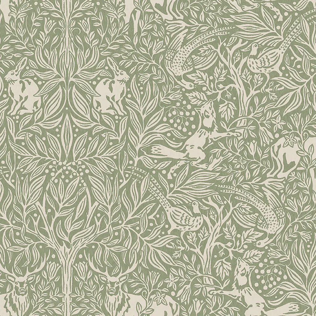 Under The Elder Tree Wallpaper - Sage