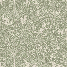 Load image into Gallery viewer, Under The Elder Tree Wallpaper - Sage