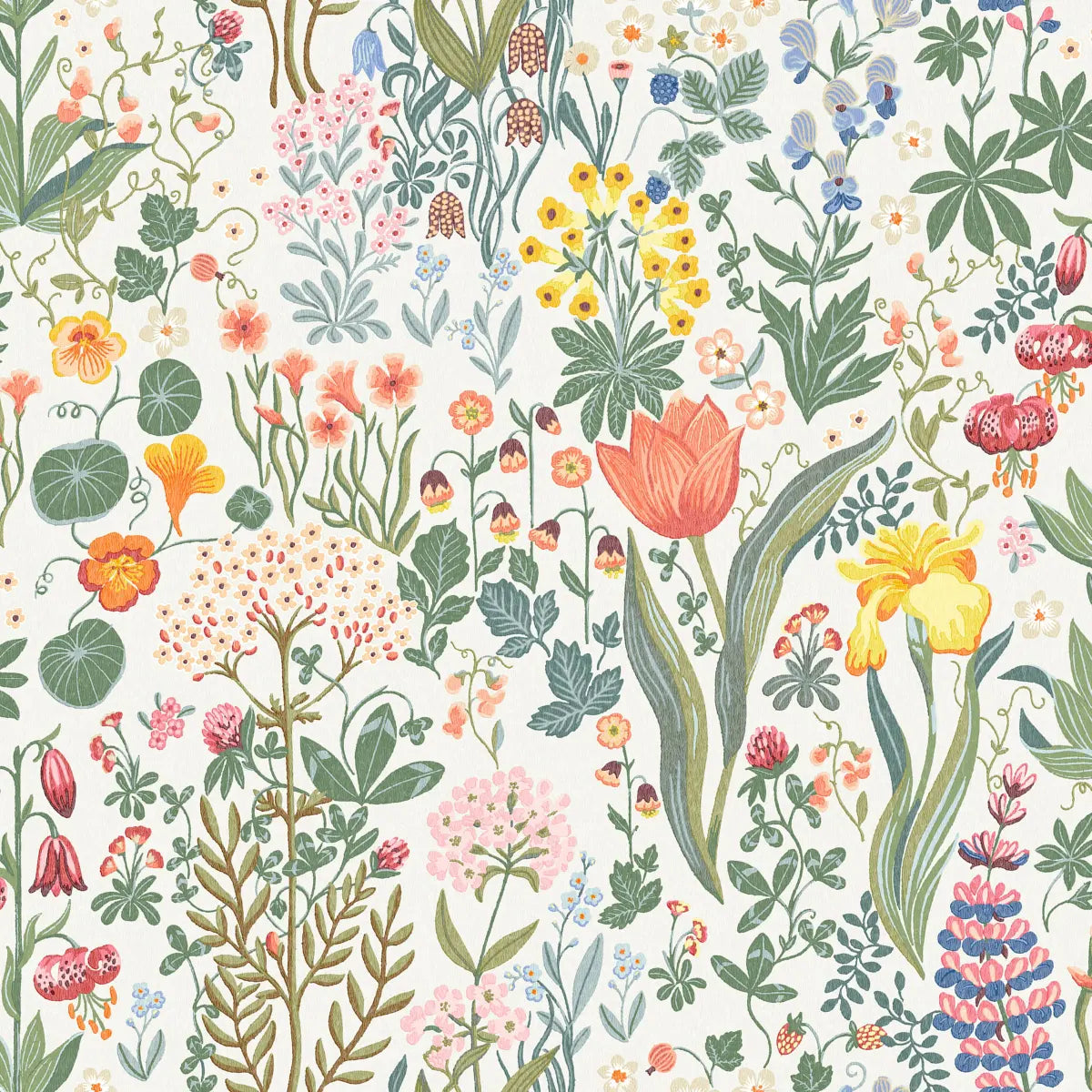 Blomsterhav Wallpaper - Multi