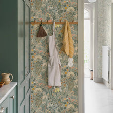 Load image into Gallery viewer, Blomsterhav Wallpaper in an interior setting