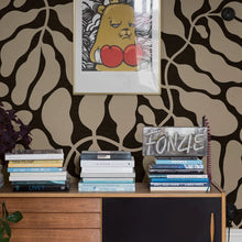 Load image into Gallery viewer, My Secret Garden Grand Mural Wallpaper in an interior setting