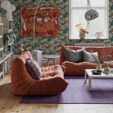 Load image into Gallery viewer, Kvackstepp Wallpaper in an interior setting