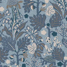 Load image into Gallery viewer, Turgräs Wallpaper - Blues
