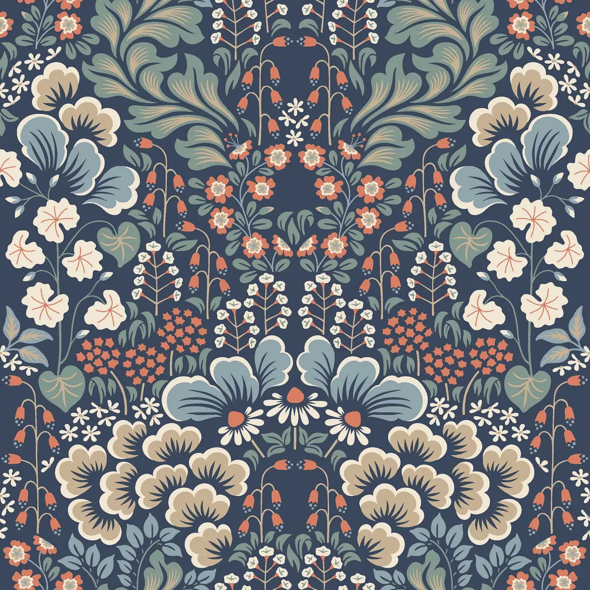 Blomstervall Wallpaper