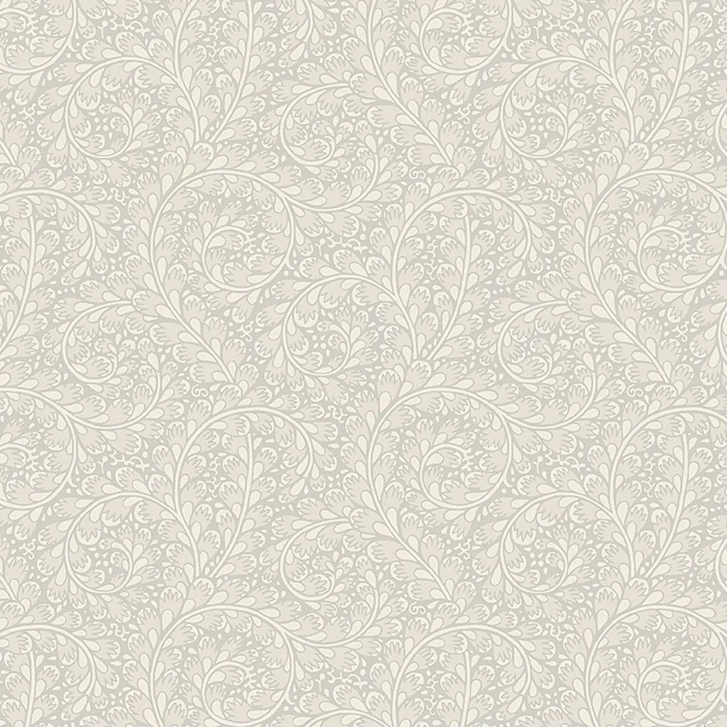 Wild Ferns Wallpaper - Stone