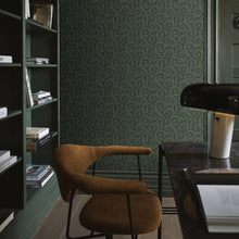 Load image into Gallery viewer, Wild Ferns Wallpaper in an interior setting