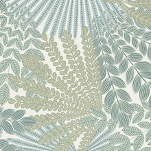 Load image into Gallery viewer, Velvet Leaves Wallpaper - Ivory And Sage