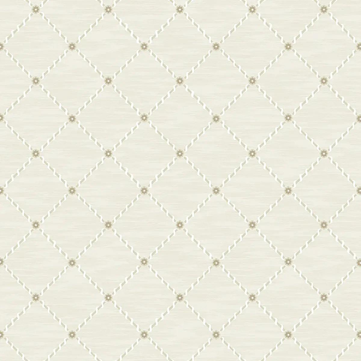 Golden Trellis Wallpaper - Parchment And Gold