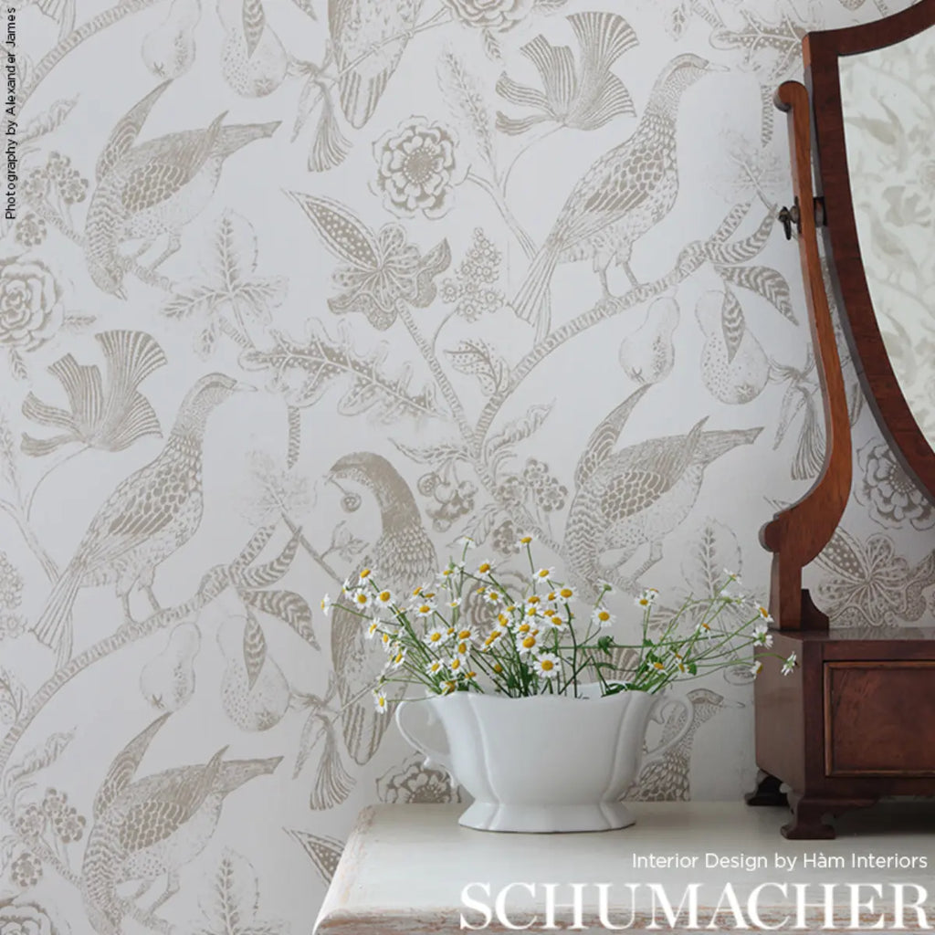 Katmandu Wallpaper in an interior setting