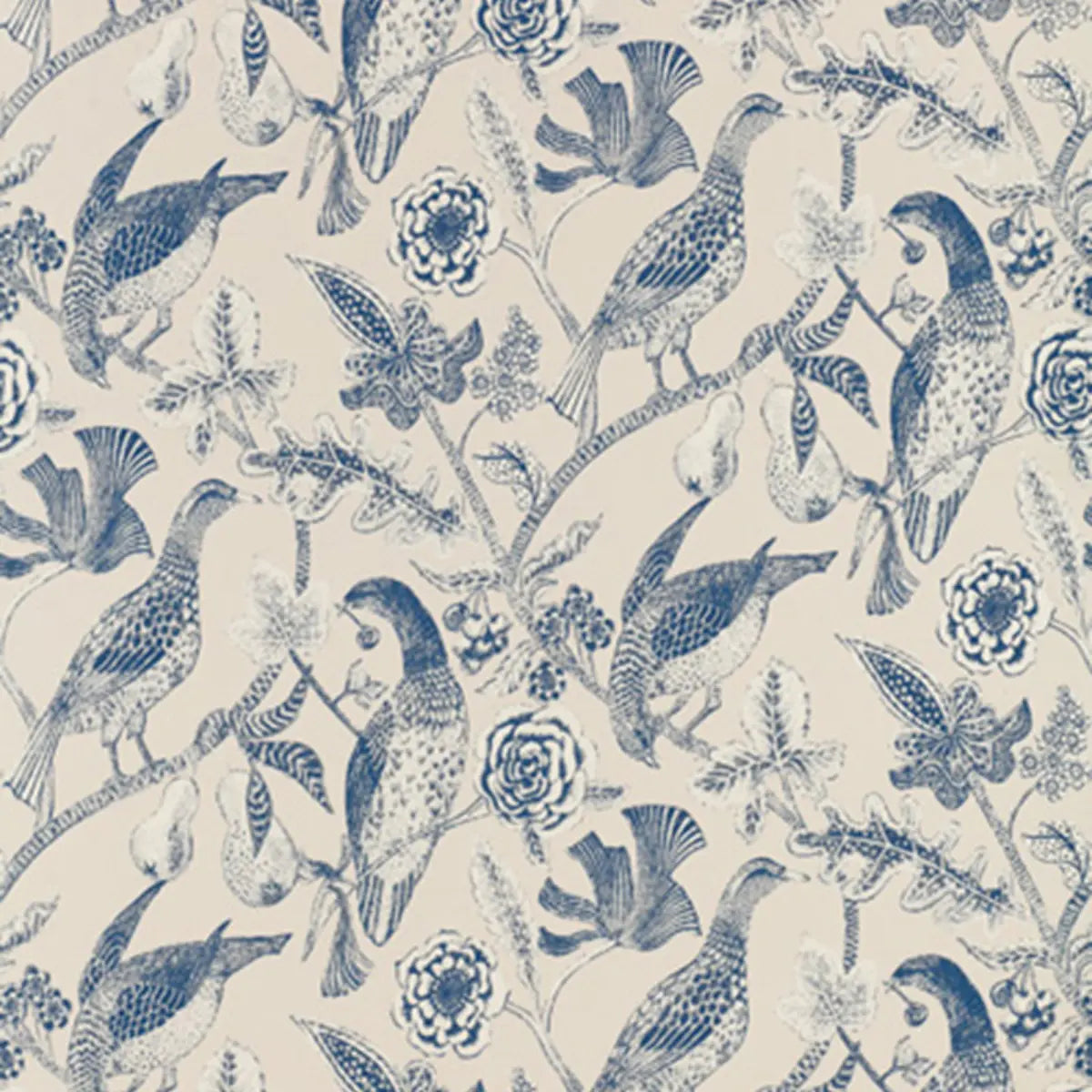 Katmandu Wallpaper - Navy