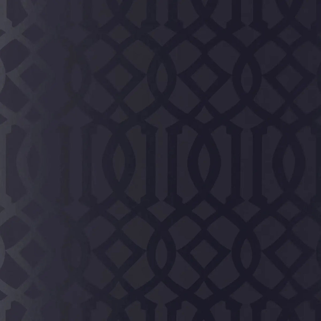 Imperial Trellis Wallpaper - Onyx Gloss