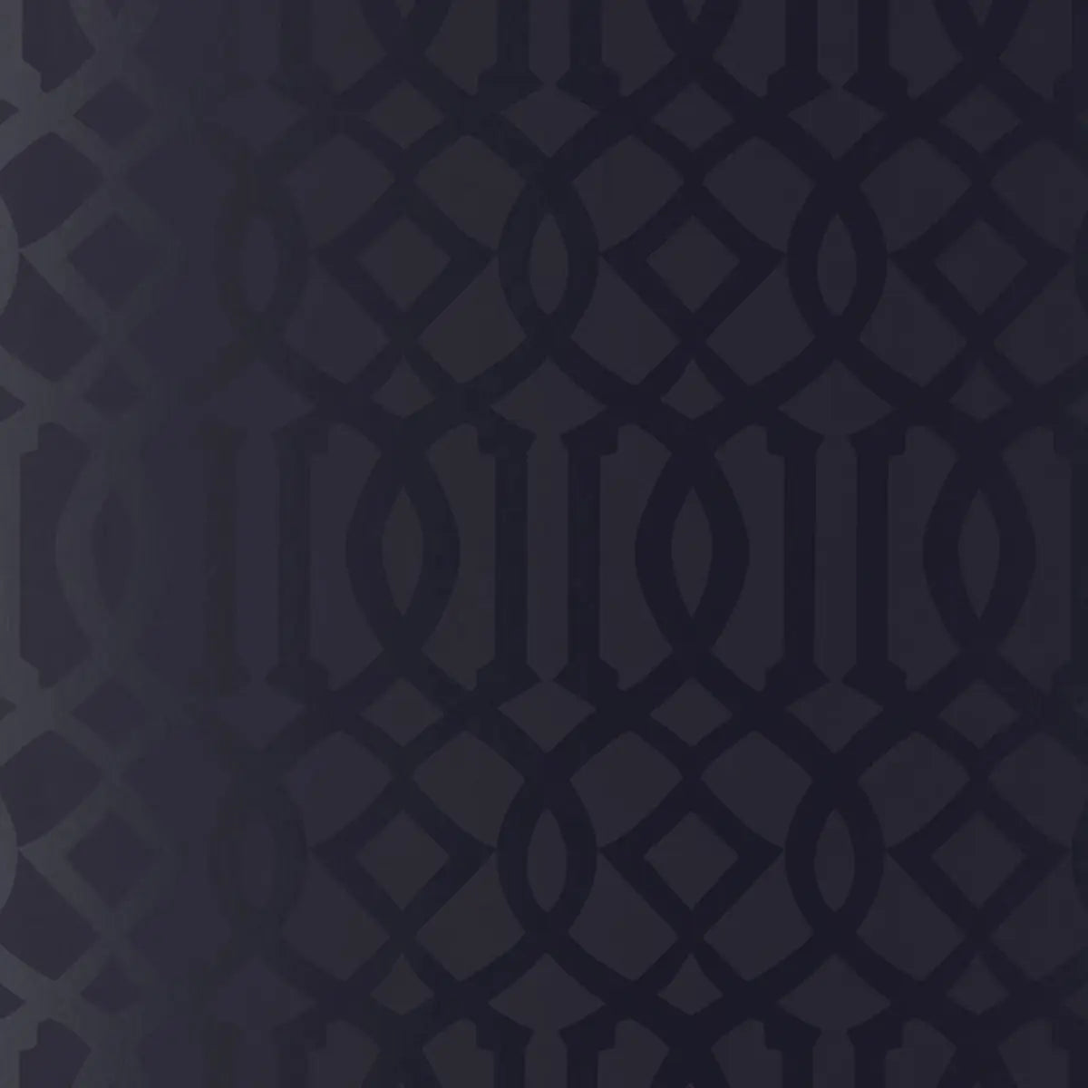 Imperial Trellis Wallpaper - Onyx Gloss